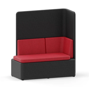 MDD Office Furniture KAIVA Modular Large Seat with High Right Screen