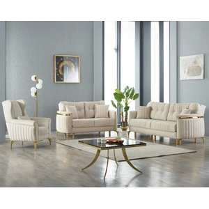 Empire Furniture, USA Kazan Chenille Chair in Beige