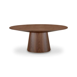 MOE'S Otago Oval Dining Table, Walnut