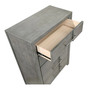 Galaxy Home Furnishings Kenzo 5-Drawer Wood Veneer Chest