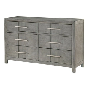 Galaxy Home Furnishings Kenzo 6-Drawer Wood Veneer Dresser