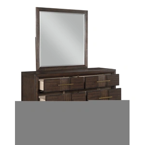 Galaxy Home Furnishings Kenzo 6-Drawer Wood Veneer Dresser