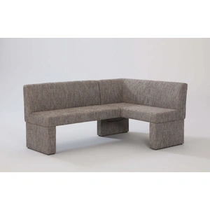 Chintaly Imports Labrenda Fully Upholstered Fabric Nook, Neutral Weave