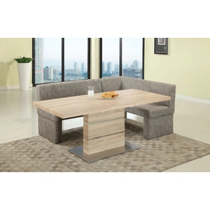 Chintaly Imports Labrenda Extendable Dining Table, Light Oak