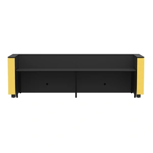 NARBUTAS Domino 142-inch Reception Desk, Color Combination 2