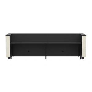 NARBUTAS Domino 142-inch Reception Desk, Color Combination 4