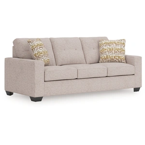 Ashley Furniture Larimer Transitional Sofa | Track Arm & Neutral Upholstery