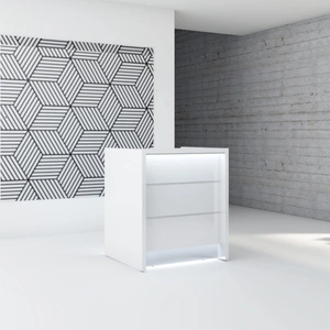 MDD Office Furniture Valde 36-inch Straight Reception Desk