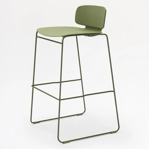MDD Office Furniture Lena Short Backrest Bar Stool