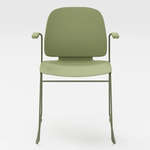 MDD Office Furniture Lena Tall Backrest Chair w/Armrests