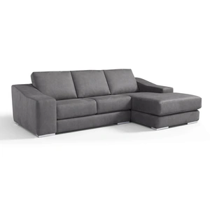 Diven Living Leonard Leather Modular Customizable Sectional Sofa