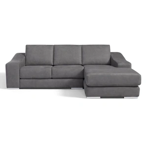 Diven Living Leonard Leather Modular Customizable Sectional Sofa