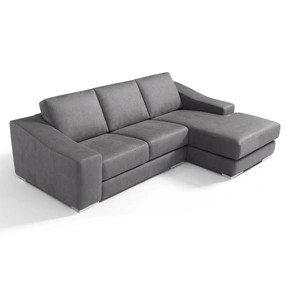 Diven Living Leonard Leather Modular Customizable Sectional Sofa