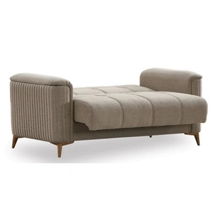 Casamode Levi Polyester Convertible Storage Loveseat