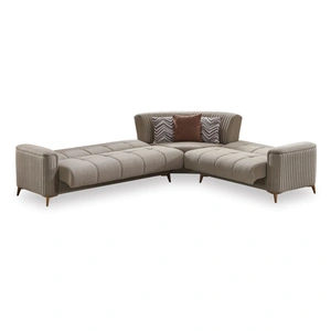 Casamode Levi Polyester Convertible Storage Sectional