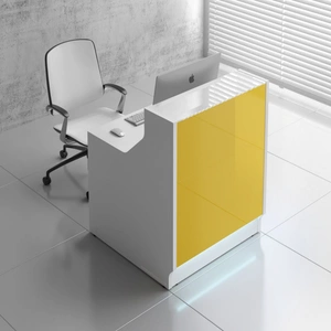 MDD Office Furniture Linea 33-inch Straight Small Reception Desk