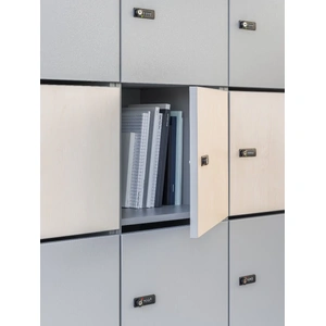 MDD Office Furniture Standard 5-Unit Modular Locker System w/20 Lockers