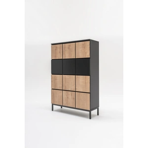 MDD Office Furniture Standard Office Locker Storage Cabinet w/4 Lockable Doors & Enlarged Lockers