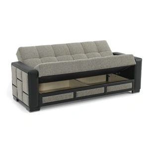 Casamode Loft Polyester/PU Convertible Storage Sofa