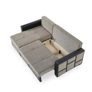 Casamode Loft Polyester/PU Convertible Storage Sectional