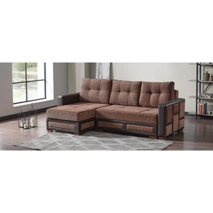 Casamode Loft Polyester/PU Convertible Storage Living Room Set