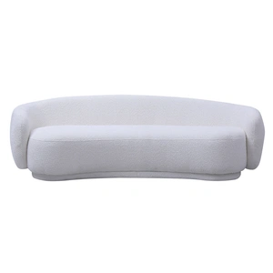J&M Furniture Lounge Fabric Sofa, Off White