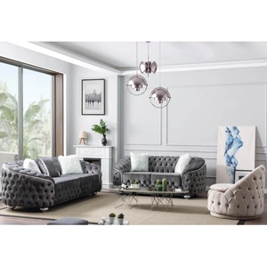 Empire Furniture, USA Bursa Tufted Velvet Living Room Set