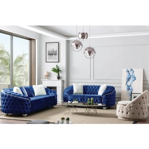 Empire Furniture, USA Bursa Tufted Velvet Living Room Set