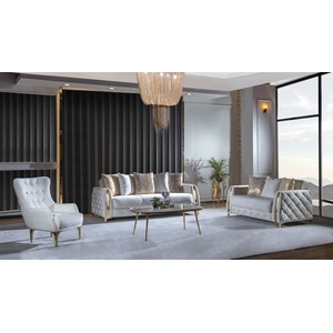 Galaxy Home Furnishings Lust Polyester Fabric Living Room Set