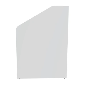 MDD Office Furniture Wave 40-inch Straight Small Counter Reception Desk