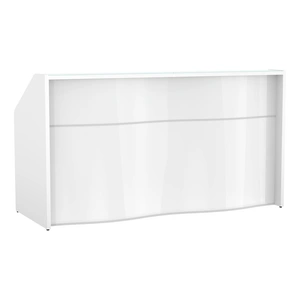 MDD Office Furniture Wave 78-inch Straight Counter Reception Desk