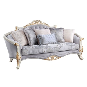 ACME Galelvith Fabric Sofa, Gray