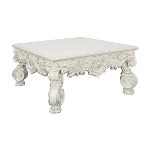 ACME Adara Wood Square Coffee Table, White
