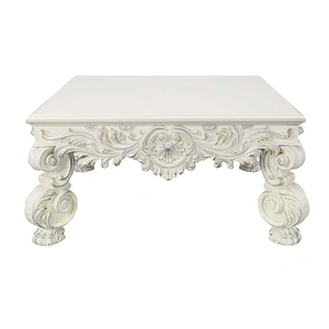 ACME Adara Wood Square Coffee Table, White