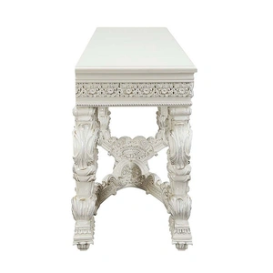 ACME Adara Wood Sofa Table, White