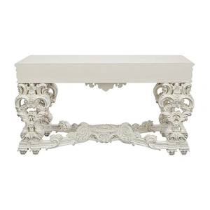 ACME Adara Wood Sofa Table, White