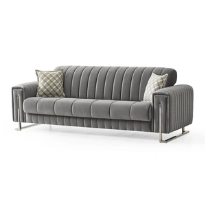 Empire Furniture, USA Madison Chenille Living Room Set, Grey