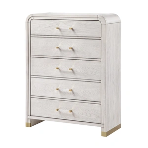 Global Furniture USA Malmo 5-Drawer Chest in Oak