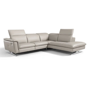 Diven Living Marte Leather Modular Customizable Sectional Sofa