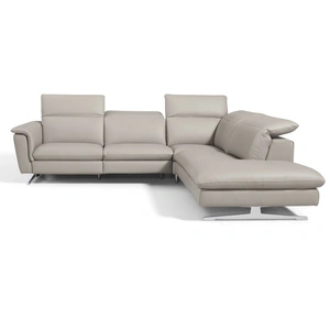 Diven Living Marte Leather Modular Customizable Sectional Sofa