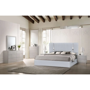 J&M Furniture Matissee/Naples Fabric Platform Bedroom Set
