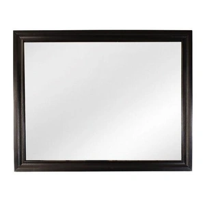 Galaxy Home Furnishings Matrix Rectangular Wood Veneer Mirror