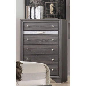 Galaxy Home Furnishings Matrix 5-Drawer Wood Veneer Chest