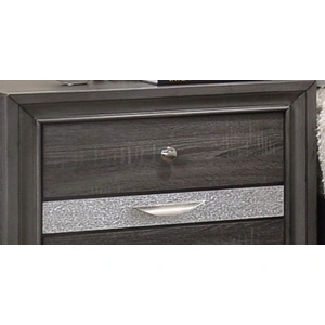 Galaxy Home Furnishings Matrix 2-Drawer Wood Veneer Nightstand