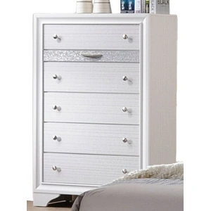 Galaxy Home Furnishings Matrix 5-Drawer Wood Veneer Chest