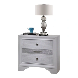 Galaxy Home Furnishings Matrix 2-Drawer Wood Veneer Nightstand