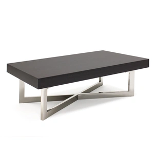 Sharelle Furnishings Maximo Coffee Table, Gray Oak High Gloss