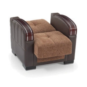 Casamode Maya Polyester/PU Convertible Storage Chair