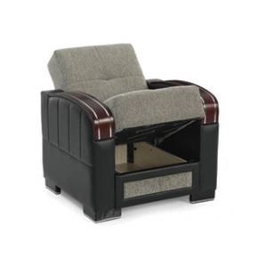Casamode Maya Polyester/PU Convertible Storage Chair