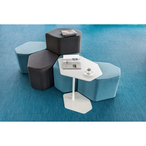 MDD Office Furniture Bazalto Coffee Table w/ Metal Base